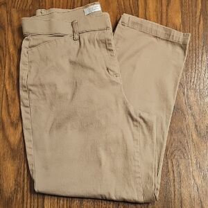 Christopher & Banks Womens Khaki Chinos